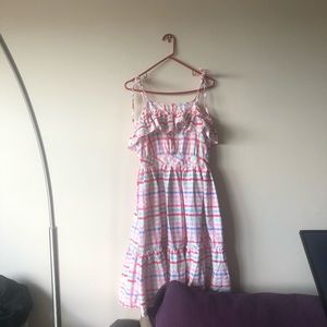 Ruffled summer dress